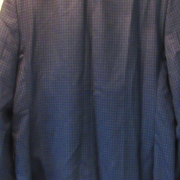Austin Reed Men's Sport Coat 48L, Blue Black Check, 100% Wool, Moores F225 - Picture 5 of 11